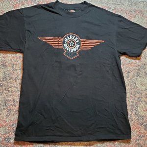 Lot of 4 Used Harley Davidson Motorcycle & Sturgis Rally T-Shirts Men's Size L